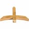 Ekena Millwork Bellingham Rough Sawn Timber Gable Bracket, Western Red Cedar, 36"W x 24"H x 4"D x 4"F, 16/12 Pitch GBW036X24X0404BEL00RWR - alternate 4